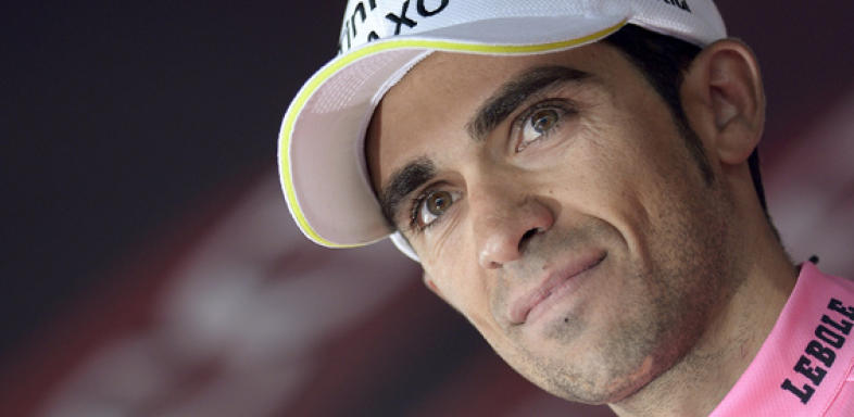 Contador weiter in Rosa
