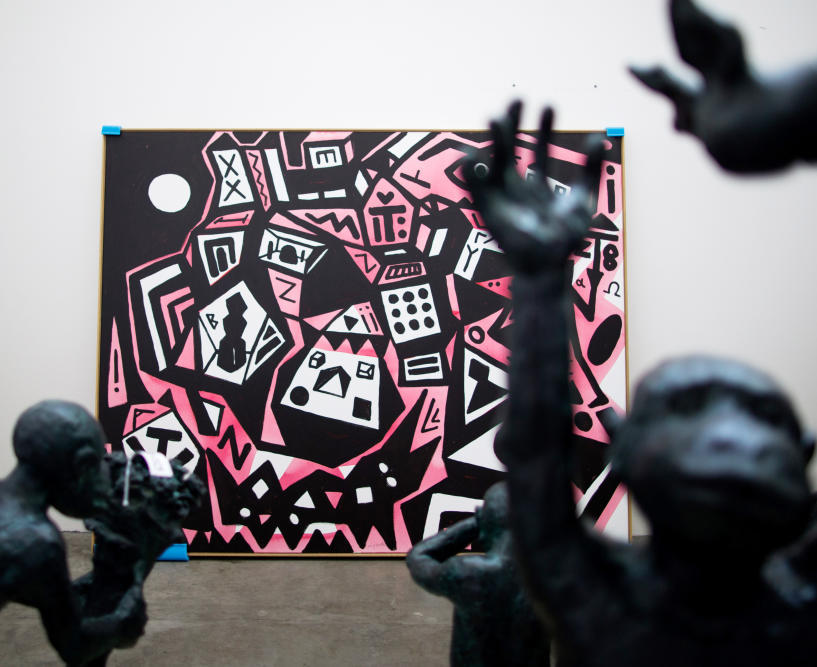 Penck-Ausstellung in Südfrankreich ohne Maler