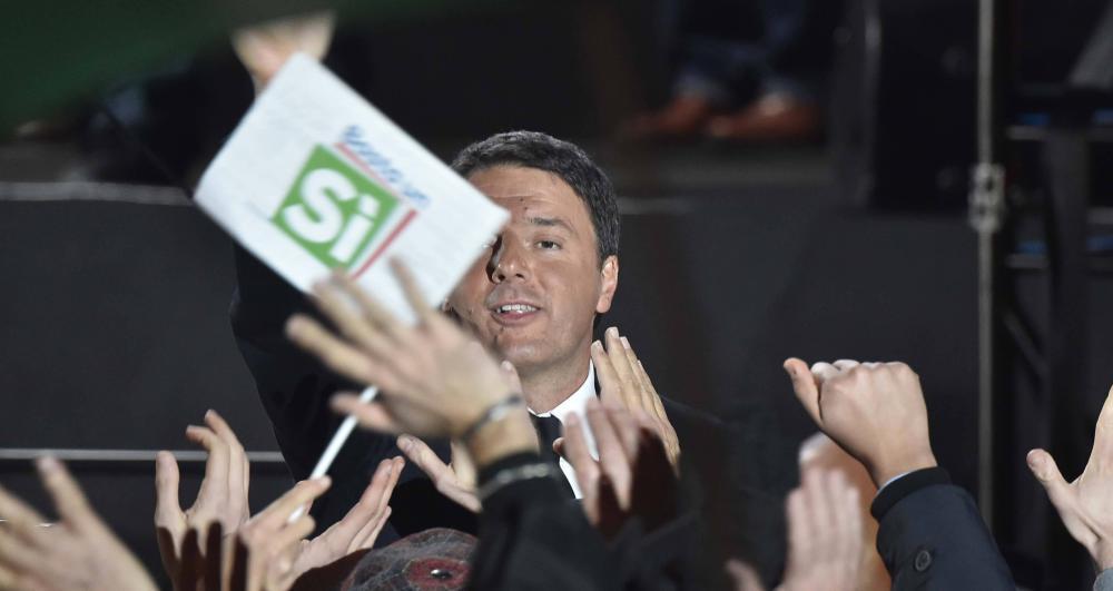 Renzi drängt Volk zu „Ja“