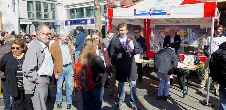 Aktionen in Luxemburg gegen TTIP