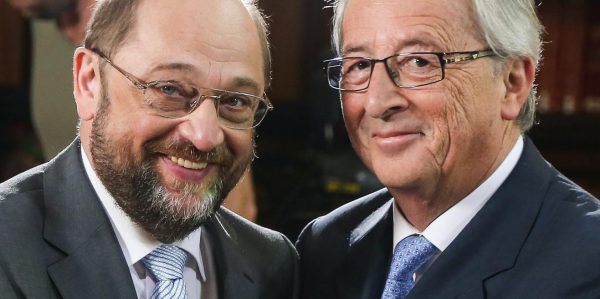 Gefängniswächter Juncker und Schulz