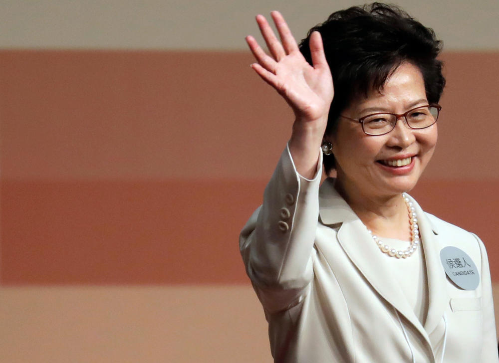 Schlechter Start für Hongkongs neue Chefin