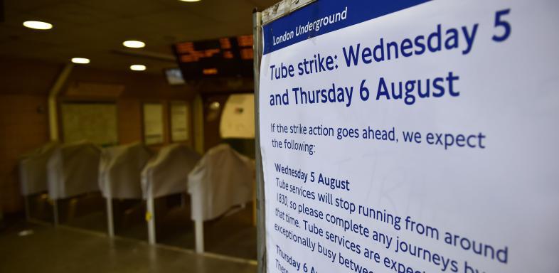 Streik legt erneut Londons U-Bahn lahm