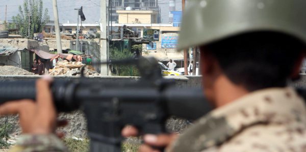 Taliban greifen Diplomatenviertel an