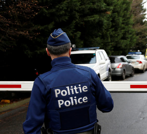 Brüsseler Polizei stoppt Auto mit Gasflaschen
