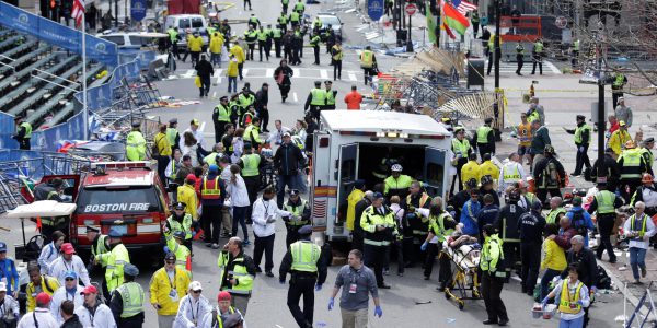Terroranschlag von Boston auf der Leinwand