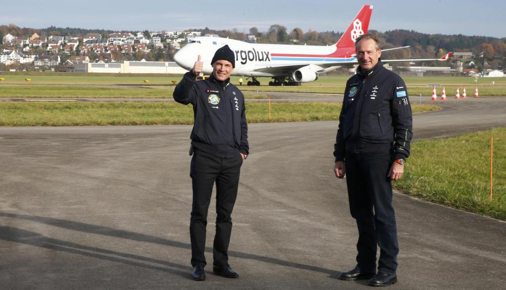 Cargolux bringt Solar Impulse sicher nach Hause