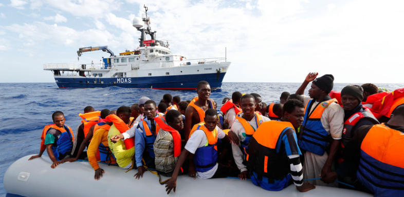 6300 Flüchtlinge im Mittelmeer gerettet