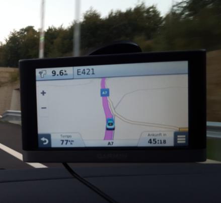 Schockmeldung per GPS in Luxemburg