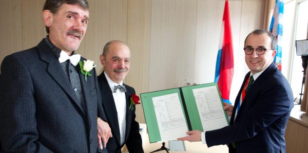 Erste Homo-Ehe in Luxemburg