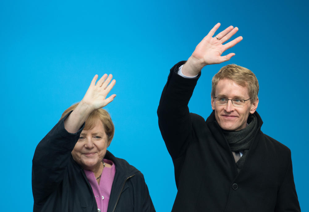 CDU in  Schleswig-Holstein klar vor SPD
