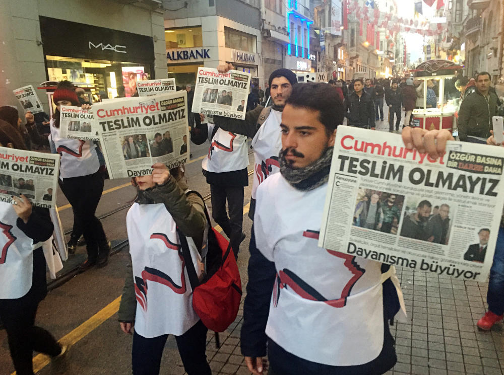 Druck auf Journalisten in Türkei nimmt weiter zu