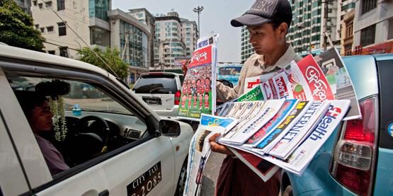 Burma erlaubt private Tageszeitungen