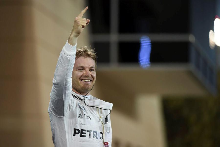 Rosberg gewinnt  auch in Bahrain