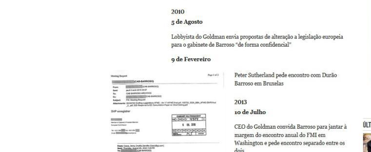 Barroso – Goldman Sachs: neue Vorwürfe