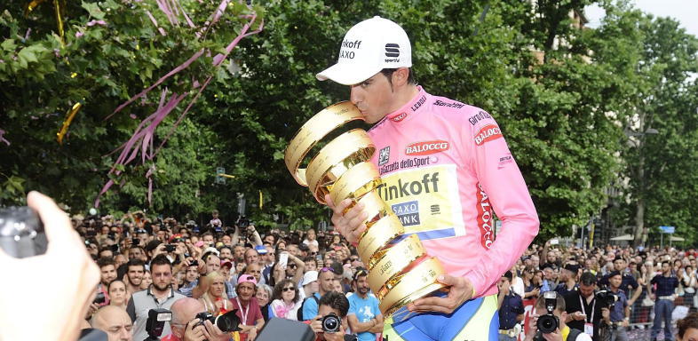 Contador gewinnt Giro