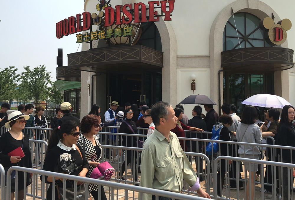 Chinas erstes Disneyland