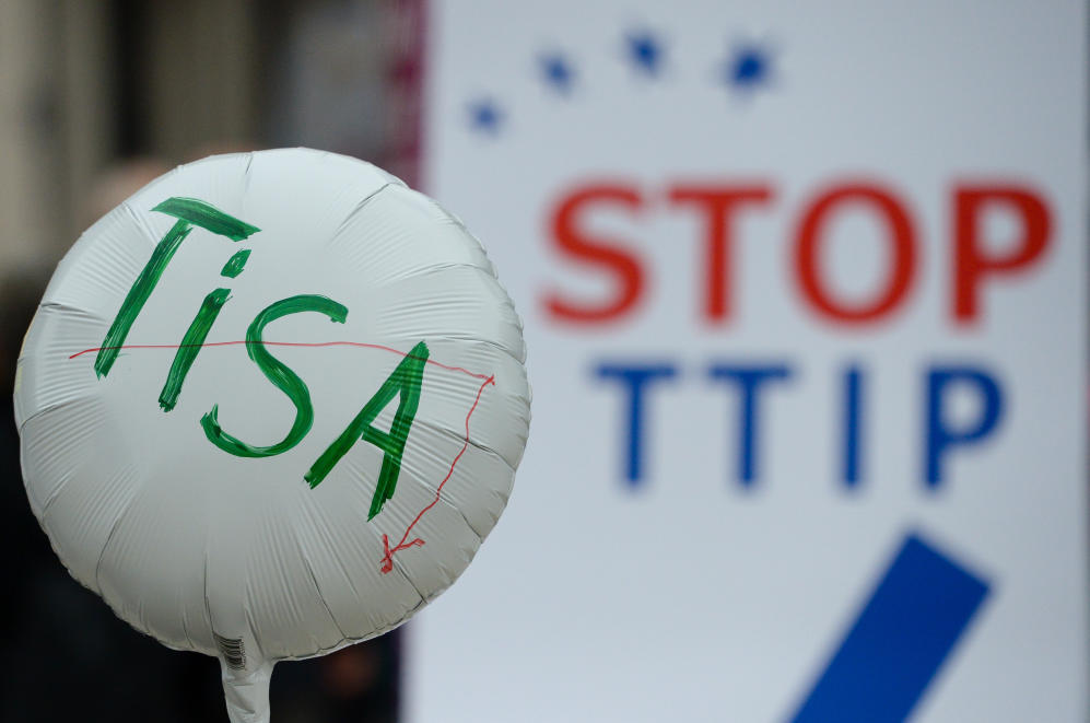 Greenpeace: TiSA gefährdet Datenschutz