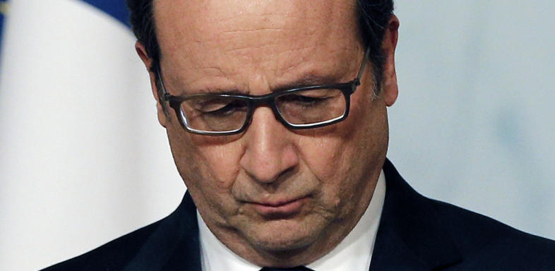 Franzosen gegen Kandidatur von Hollande