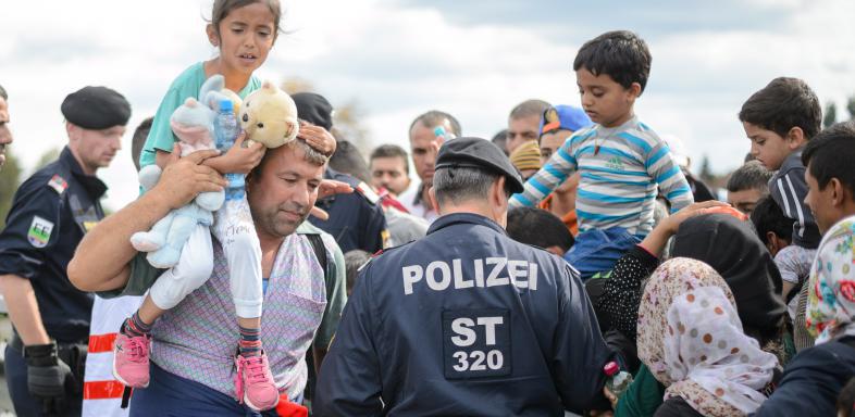 Tausende Flüchtlinge in Österreich
