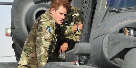 Prinz Harry wieder als Soldat im Einsatz