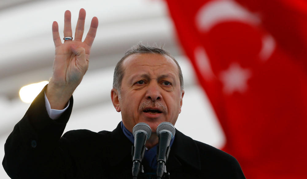 Erdogan wirft Koalition mangelnde Unterstützung vor