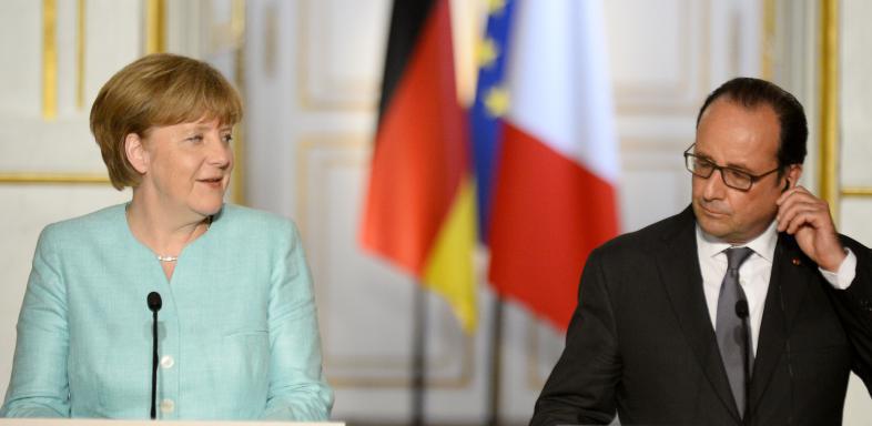 Franzosen vertrauen Merkel mehr als Hollande