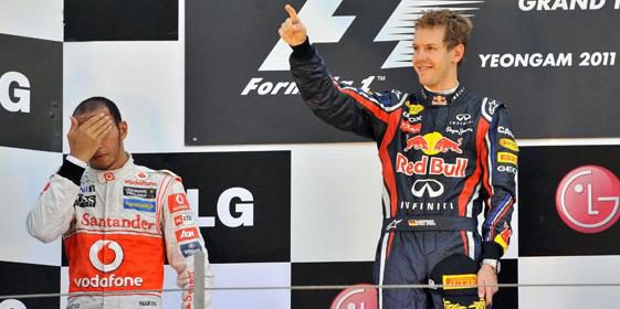 Vettel -Show bringt Red Bull Team -WM