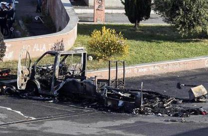 Drei Schwestern in Rom lebendig verbrannt