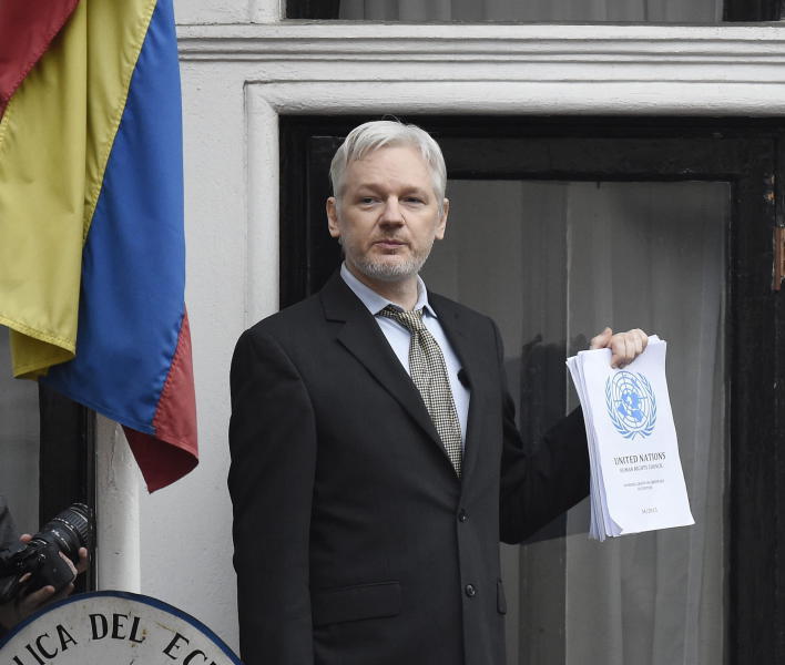Ermittlungen gegen Assange eingestellt