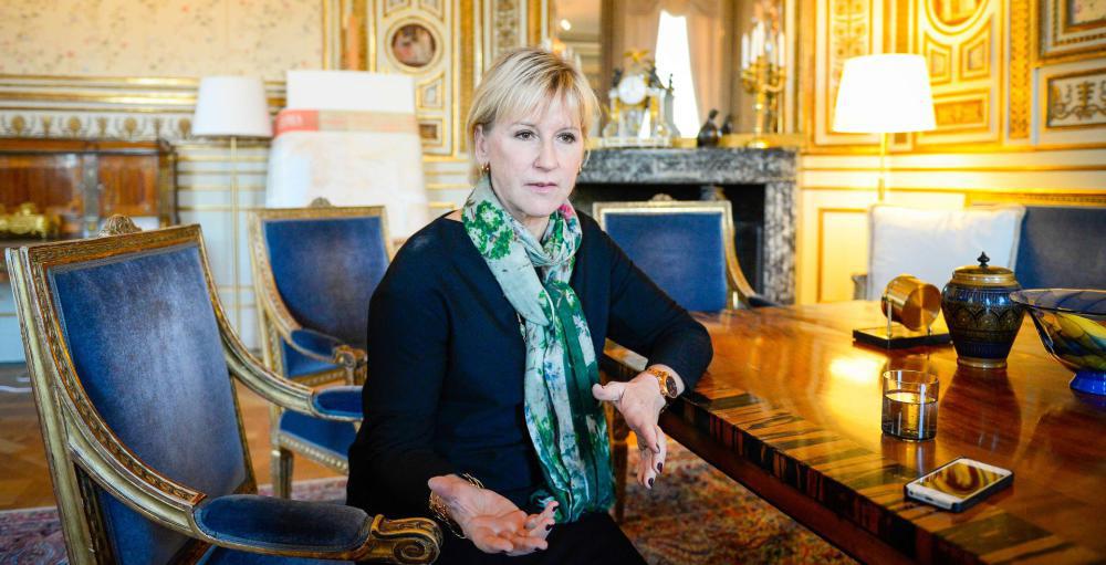 Israel straft Schwedens Außenministerin ab
