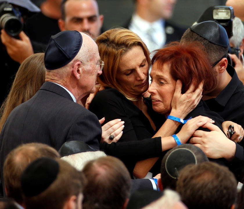 Abschied von Schimon Peres