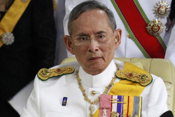 Sorge um Thailands König
