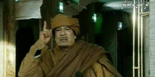 Gaddafi schäumt vor Wut