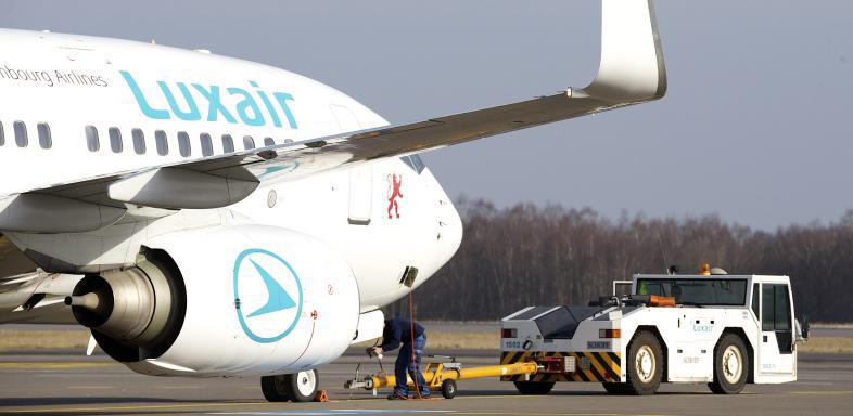 Luxair-Flieger bleibt am Boden