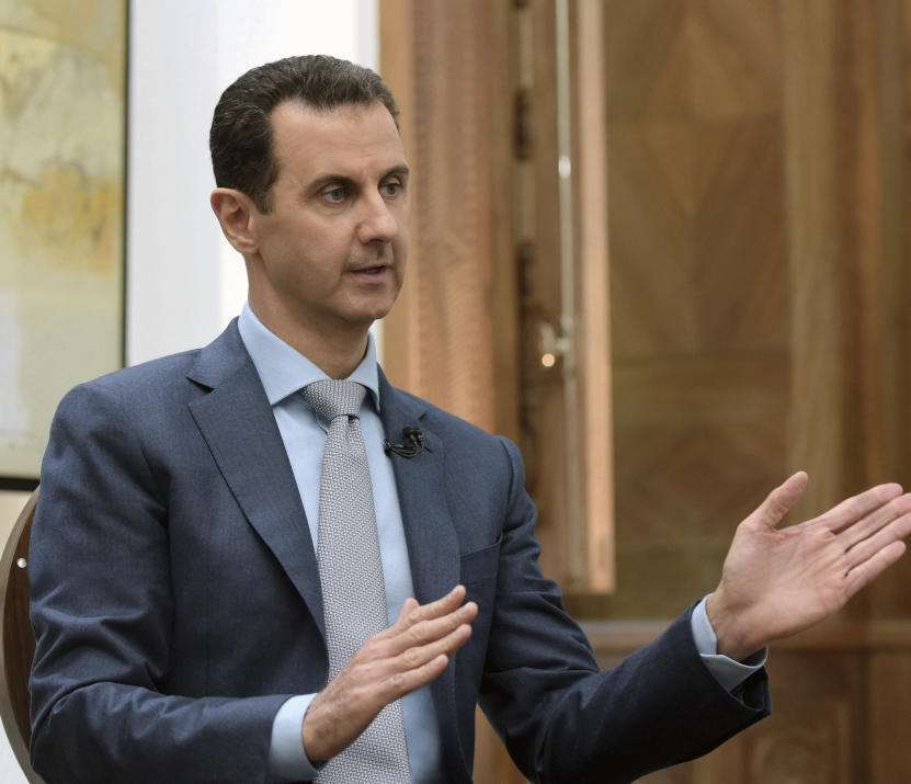 Assad nennt Giftgasangriff „konstruiert“
