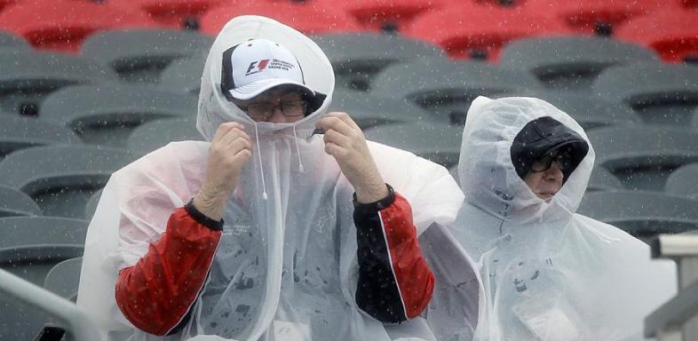 Unwetter stoppt Formel 1 in Texas