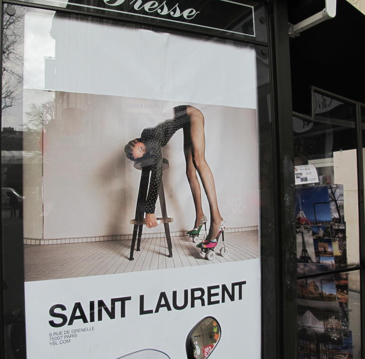 Saint Laurent löst in Paris Empörung aus