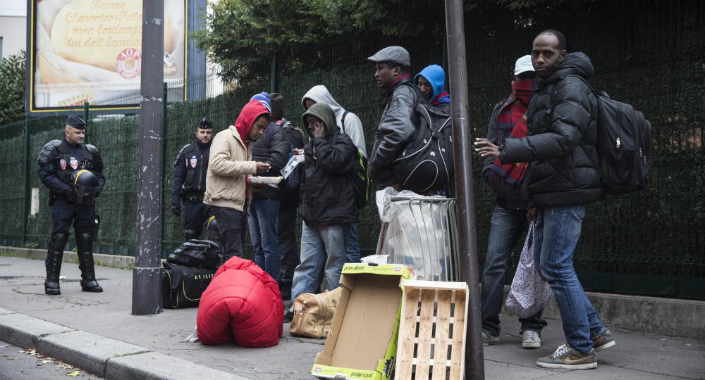 Offizielles Flüchtlingscamp für Paris