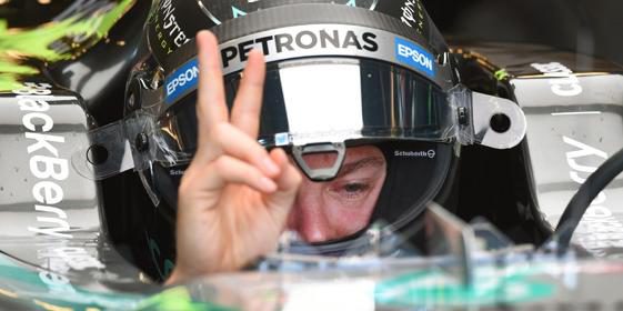 Rosberg stark