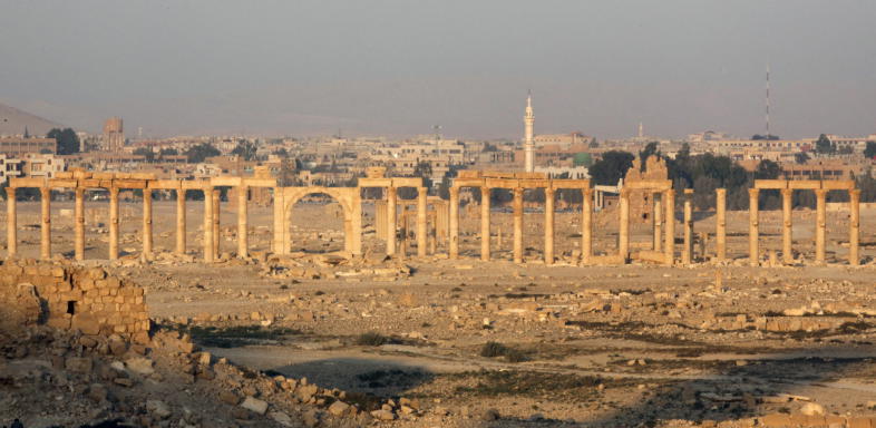 Schwere Kämpfe um Ruinenstadt Palmyra