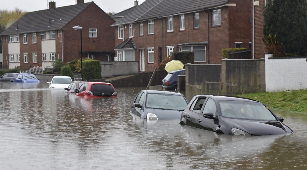 Überschwemmungen in Südwest-England