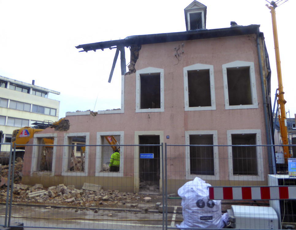 Duchscher-Haus wird abgerissen