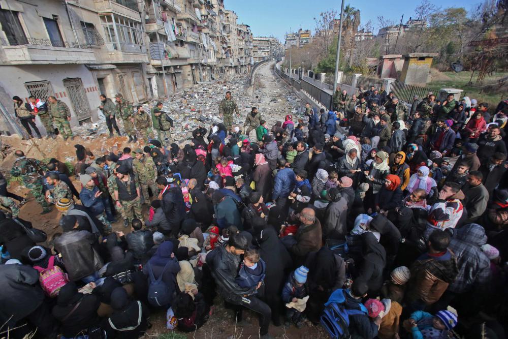 8500 Menschen sollen Aleppo verlassen haben