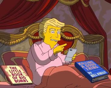 Trumps erste 100 Tage bei den „Simpsons“