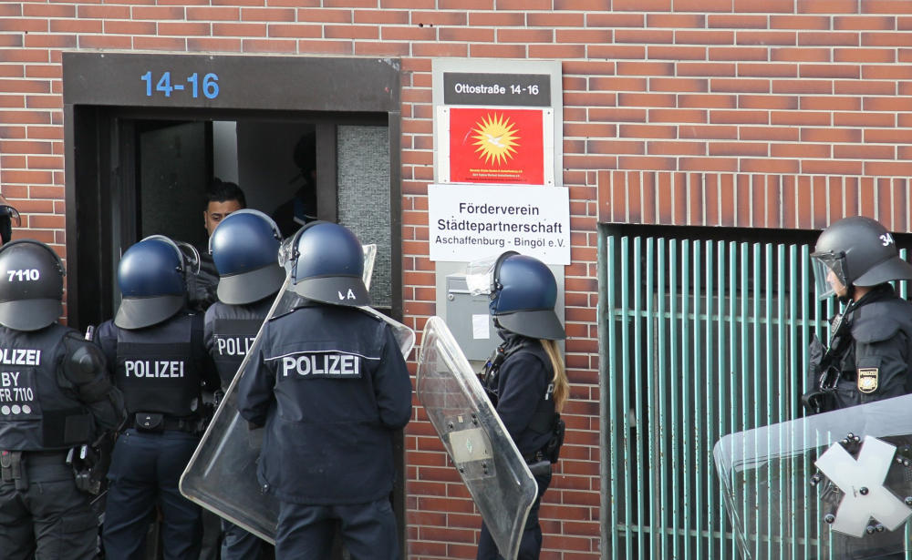 36 Festnahmen in Aschaffenburg