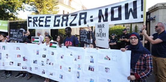 Demo gegen den Krieg in Gaza