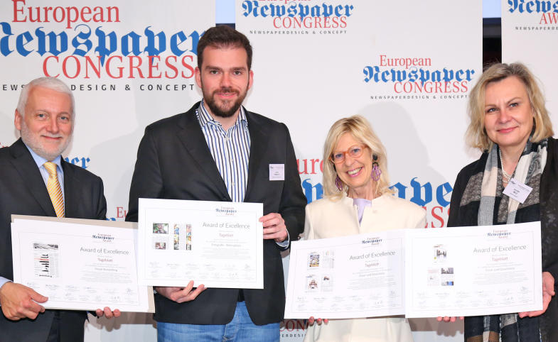 Fünf „European Awards“ für das Tageblatt