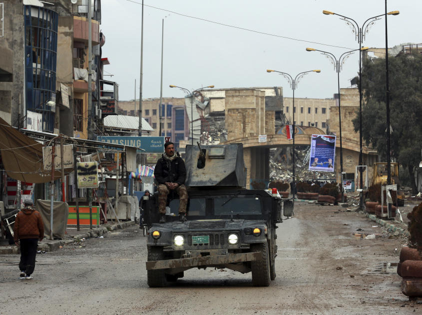 Iraker nehmen Osten der IS-Hochburg Mossul ein