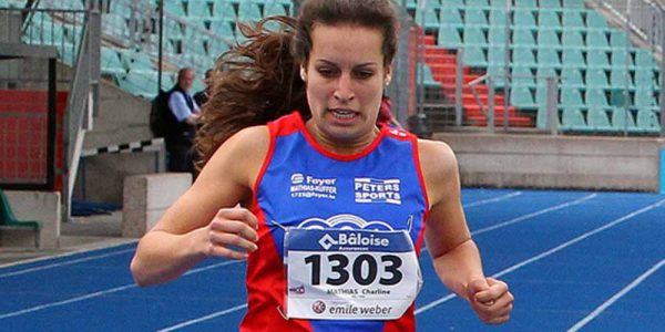Charline Mathias bricht Landesrekord